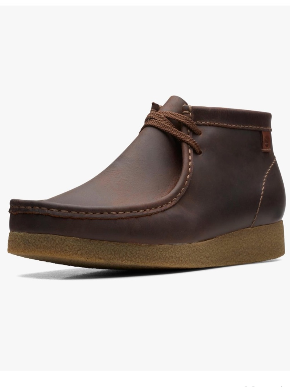 NWT IN BOX Clarks Men's Shacre Boot in Beeswax - Picture 4 of 5